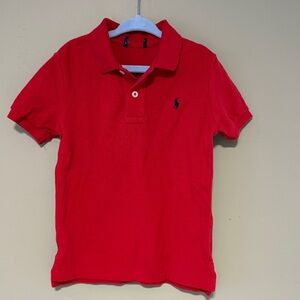 Ralph Lauren Toddler Polo Shirt - Red 3T